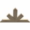 Ekena Millwork Saratoga Rough Sawn Timber Gable Bracket, Douglas Fir, 48"W x 30"H x 2"D x 6"F, 15/12 Pitch GBW048X30X0206SAR00RDF - alternate 4